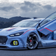 Illustration for article titled Hyundai's Incredible 374 Horsepower RN30 Racing Concept Is The Hoon-Day We Need
